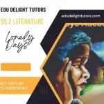 SS 2 FIRST TERM LITERATURE IN ENGLISH LESSON NOTE SCHEME OF WORK PLAN