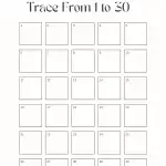 Interaction of numbers 31 to 36 Inverse Reading